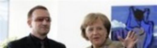 Merkel z Bono o Afryce ^  ^  ^  ^ 